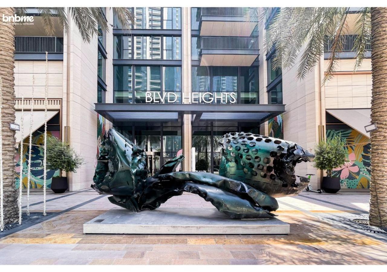 Bnbme - Boulevard Heights Daire Dubai Dış mekan fotoğraf